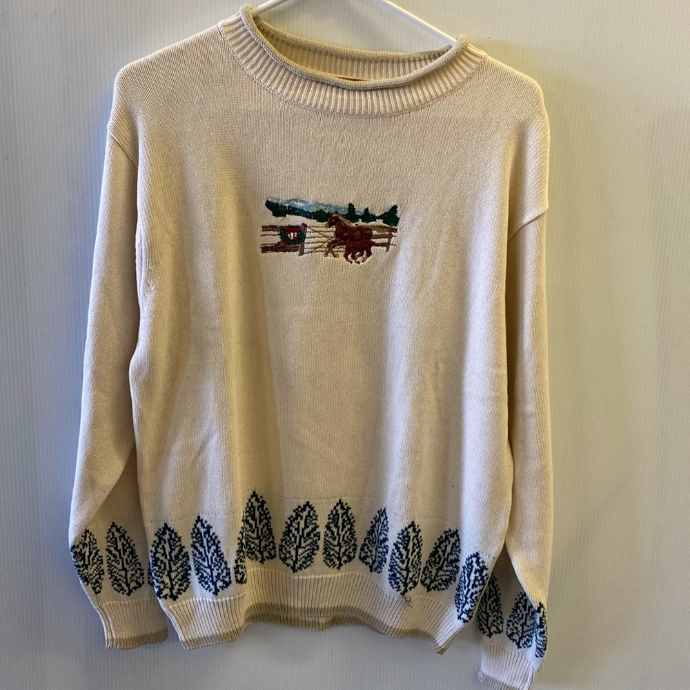 Vintage Holiday Knit Sweater